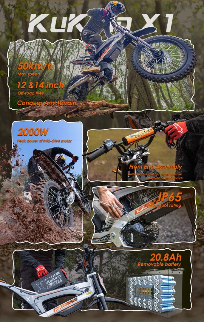 „KuKirin X1“ elektriskais motocikls