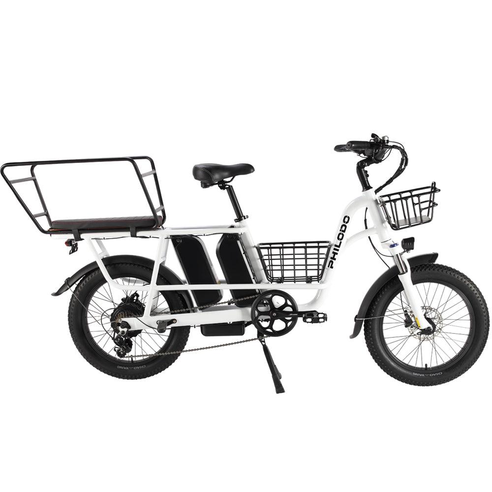 PHILODO Traveller ģimenes un kravas elektriskais velosipēds