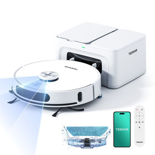 Tesvor S8 Max putekļsūcējs robots 8000 Pa