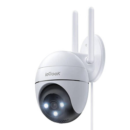 WiFi 3MP bezvadu rotējošā āra kamera ieGeek ZS-GQ2