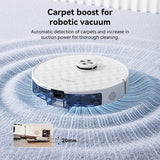 Tesvor S8 Pro 2 vienā robots putekļsūcējs ar mitrās uzkopšanas funkciju 6000 Pa
