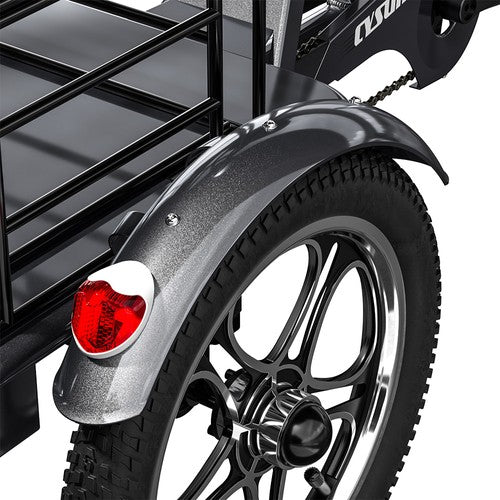 Cysum T1 Pro elektriskais trīsritenis, 250 W motors 48V22Ah