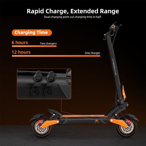 Kugoo LX10+ Elektriskais skrejritenis, 2*1400W, 60V 20.8Ah