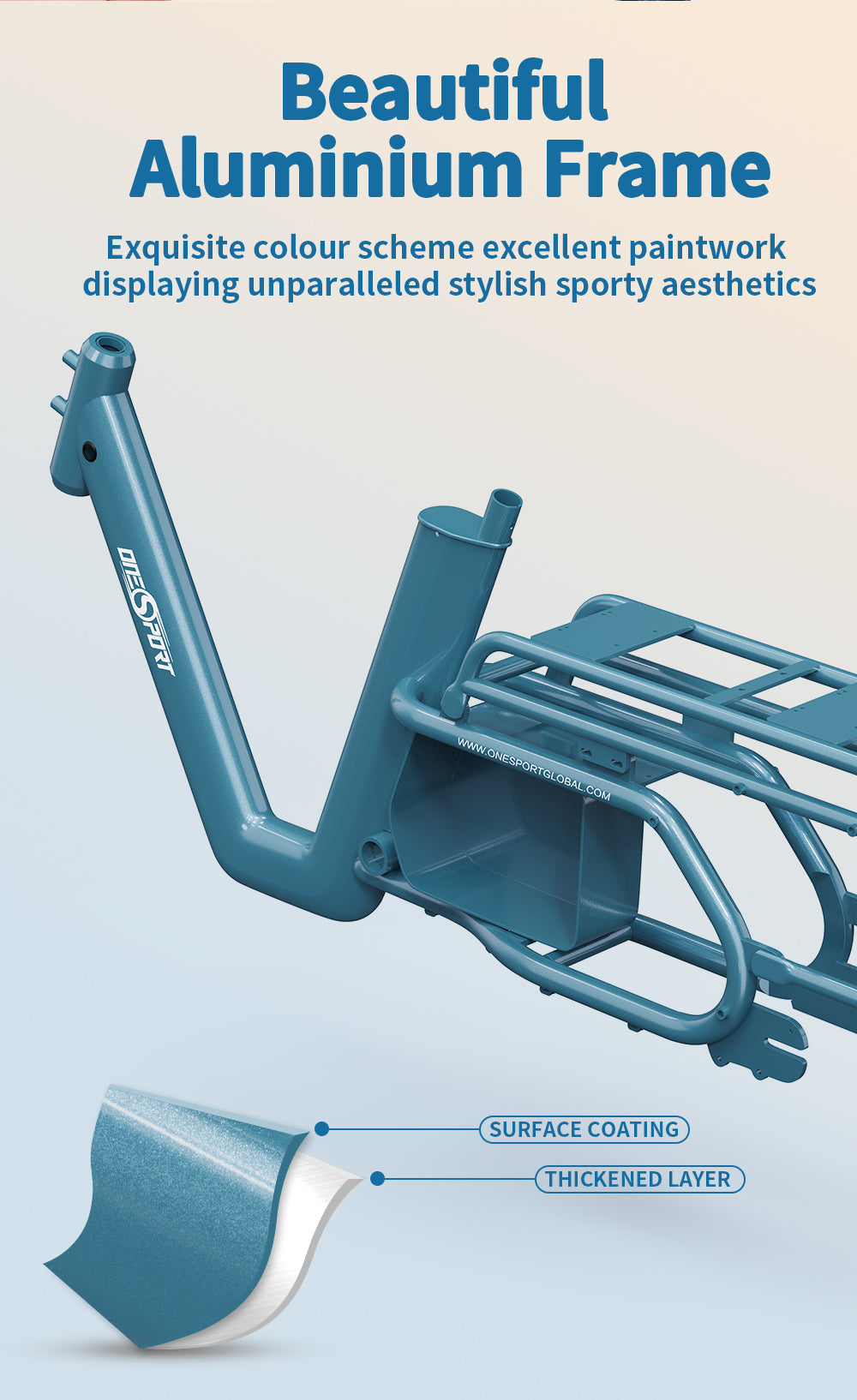 OneSport OT01 Elektriskais divritenis 27Ah