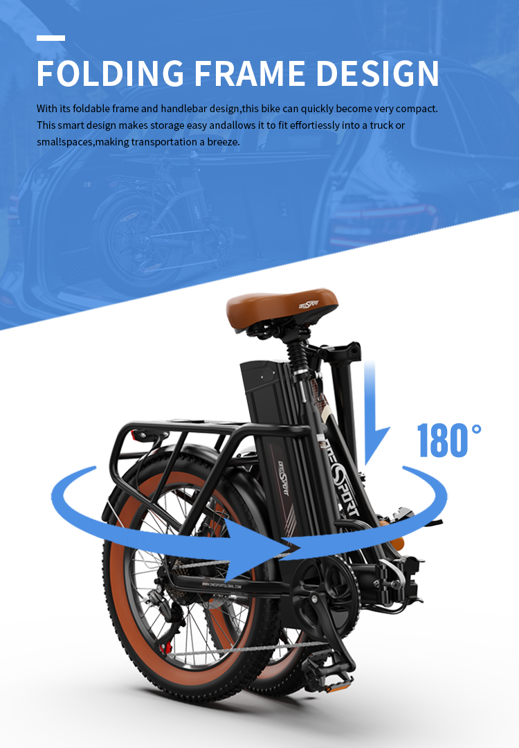 OneSport OT16 elektriskais velosipēds 17Ah