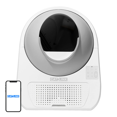 Catlink Scooper Pro Ultra pašreiz tīrošā kaķu tualete ar AI kameru