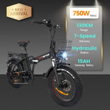 DRVETION AT20 Pro elektriskais velosipēds, 750 W BAFANG motors