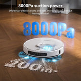 Tesvor S8 Max putekļsūcējs robots 8000 Pa