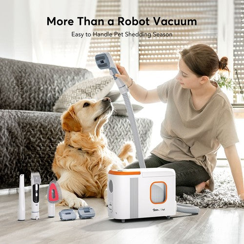Teendow D20S MAX+ 2-in-1 robots putekļsūcējs un mājdzīvnieku kopšanas rīks, 6000Pa