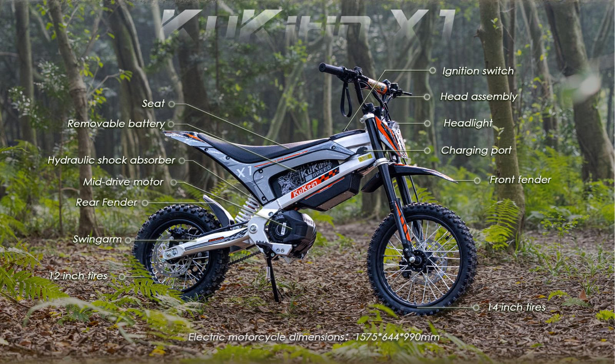 „KuKirin X1“ elektriskais motocikls