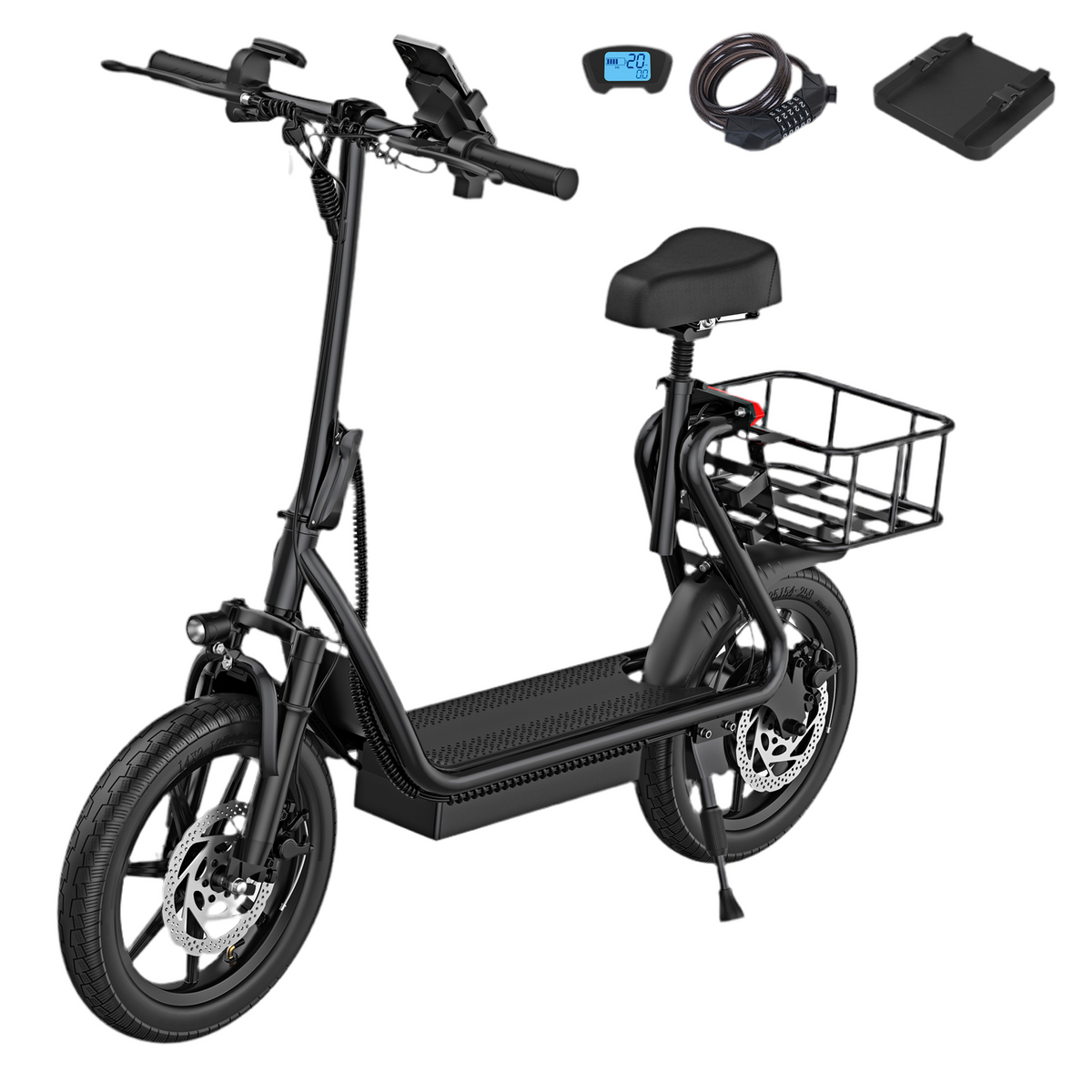AOVOPRO ESBS 500W elektriskais skrejritenis