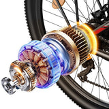 FENGQS Q8 elektriskais divritenis, 750W, 50 km/h, hidrauliskās disku bremzes