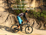 SAMEBIKE LO26-II-YD Elektriskais velosipēds ar hidrauliskajām bremzēm