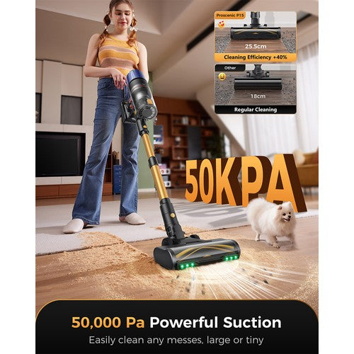 Proscenic P15 bezvadu putekļu sūcējs 50kPa
