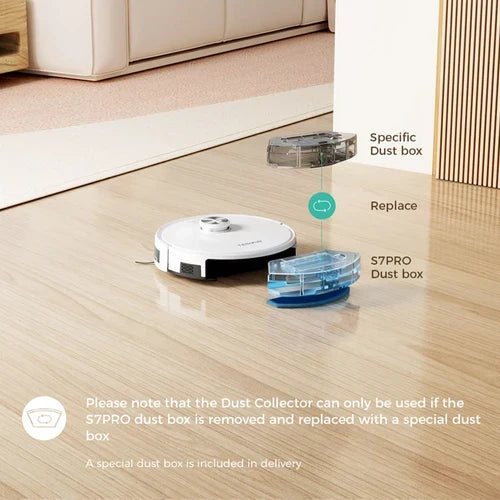 Tesvor S7 Pro AES robotizētais putekļu sūcējs 6000Pa
