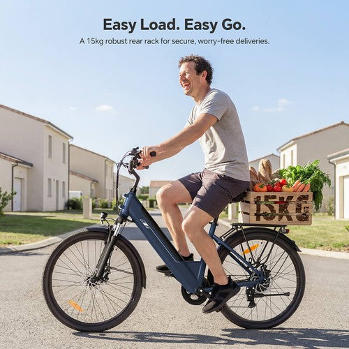 Touroll Roamer 2 ST Step-Thru elektriskais velosipēds, 250W motors, 36V 15.6Ah