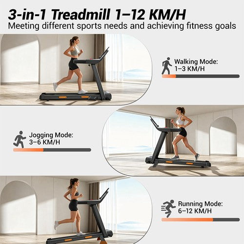 ROBORE SF20 saliekams skrejceliņš ar 15 % slīpumu, 12 km/h