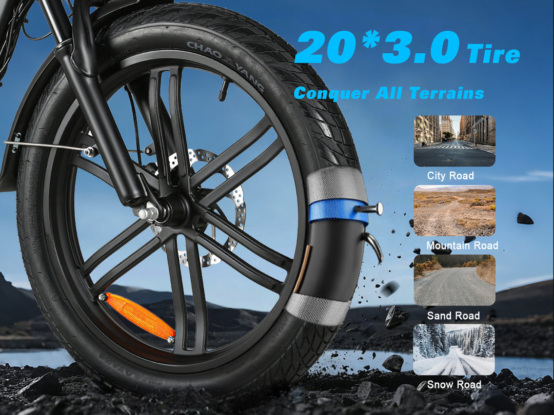 SAMEBIKE CY20 Pro elektriskais velosipēds