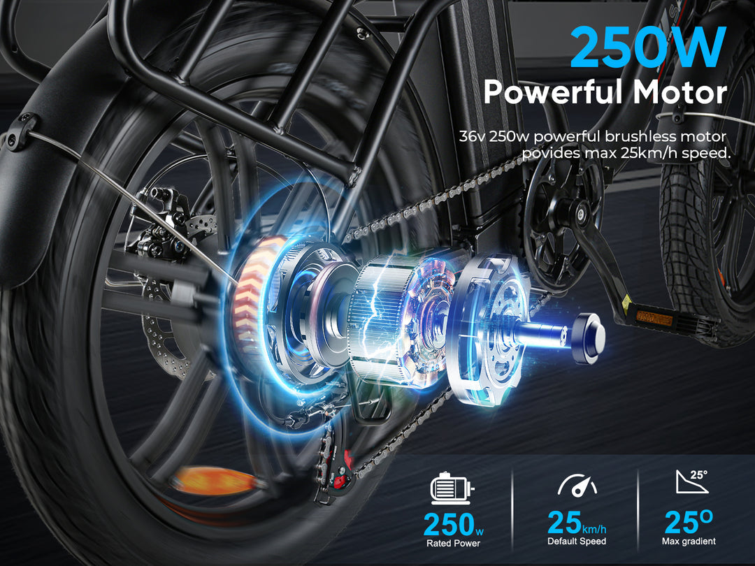SAMEBIKE CY20 Pro elektriskais velosipēds