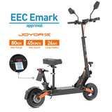 Joyor S8E elektriskais skrejritenis 800W motors, 48V, 26 Ah