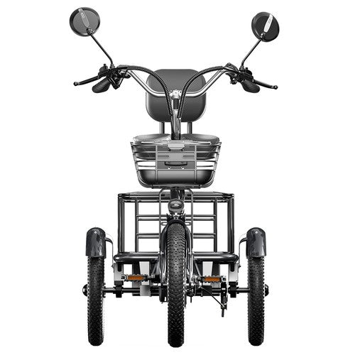Cysum T1 Pro elektriskais trīsritenis, 250 W motors 48V22Ah