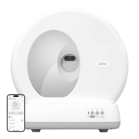 Viedā pašattīrošā kaķu tualete ar kameru UBPet C10 Pro