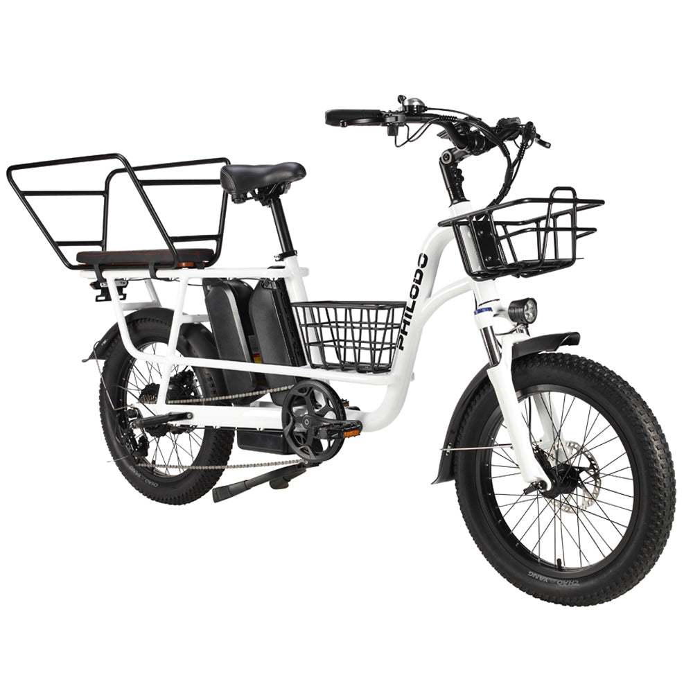 PHILODO Traveller ģimenes un kravas elektriskais velosipēds