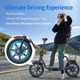 TWOFISH M5 Elite elektriskais skrejritenis, 500 W motors, 48V13Ah