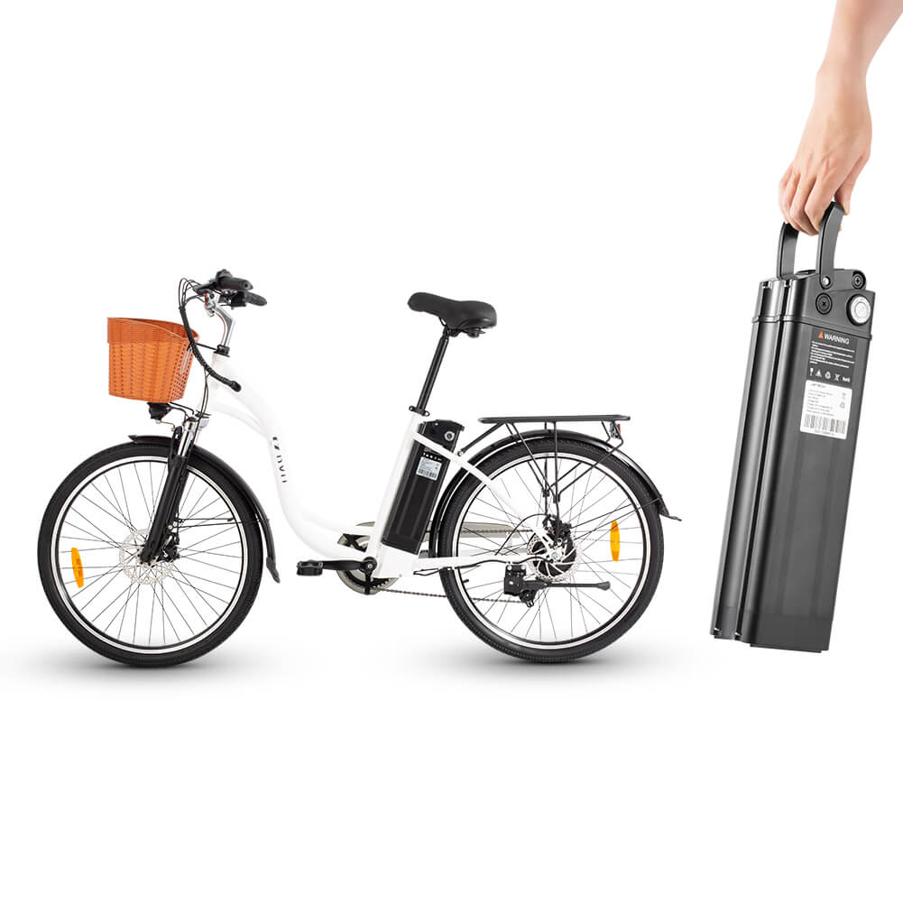 DYU C6 26 collu pilsētas elektriskais velosipēds