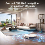 Tesvor S8 Max putekļsūcējs robots 8000 Pa