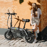Samebike YINYU14 pārnēsājams elektriskais velosipēds