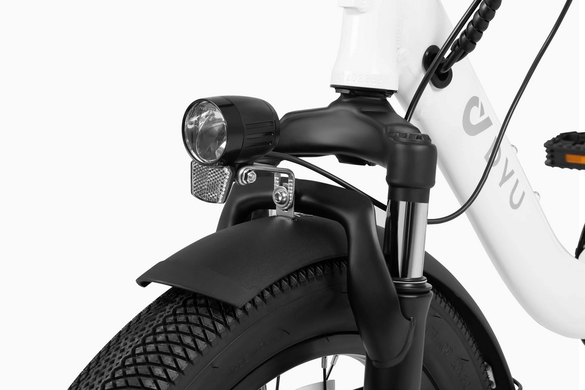 DYU C9 liela darbības rādiusa elektriskais velosipēds