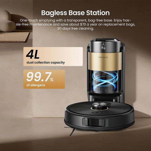 Proscenic Q20 Plus robotizētais putekļsūcējs 10000 Pa