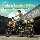 Fafrees FF20 CUV Kravas elektriskais velosipēds, 250W motors, 48V 24Ah