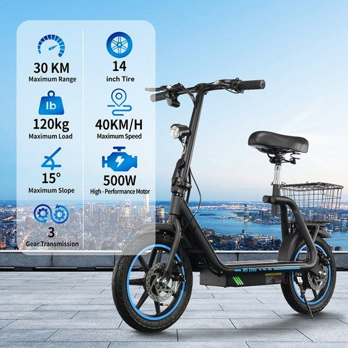 TWOFISH M5 Elite elektriskais skrejritenis, 500 W motors, 48V13Ah