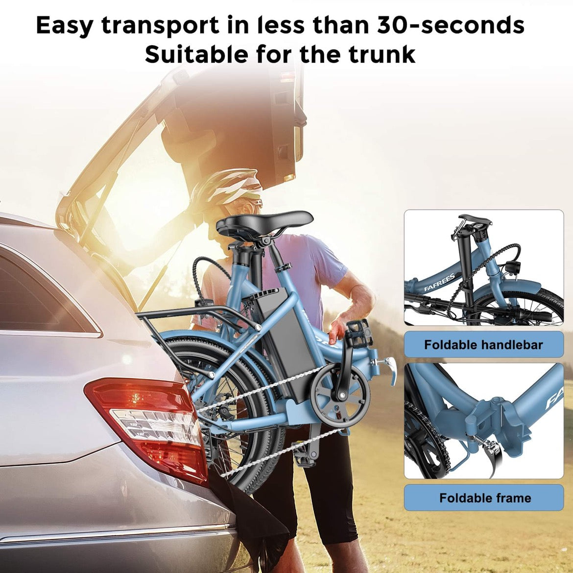 Fafrees F20 LIGHT 16.75Ah elektriskais div ritenis